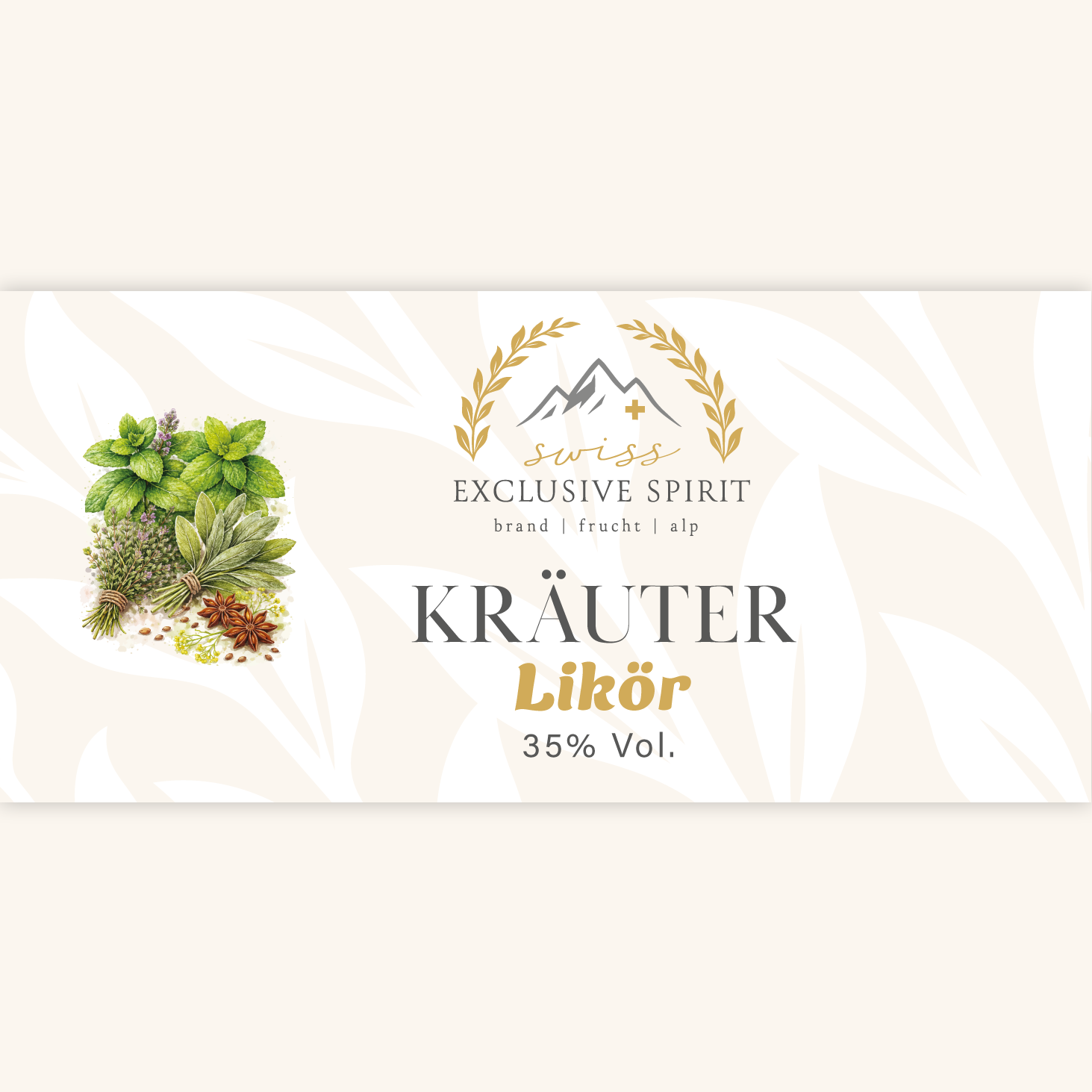 Exclusive Spirit Likör Kräuter Vol. 35%