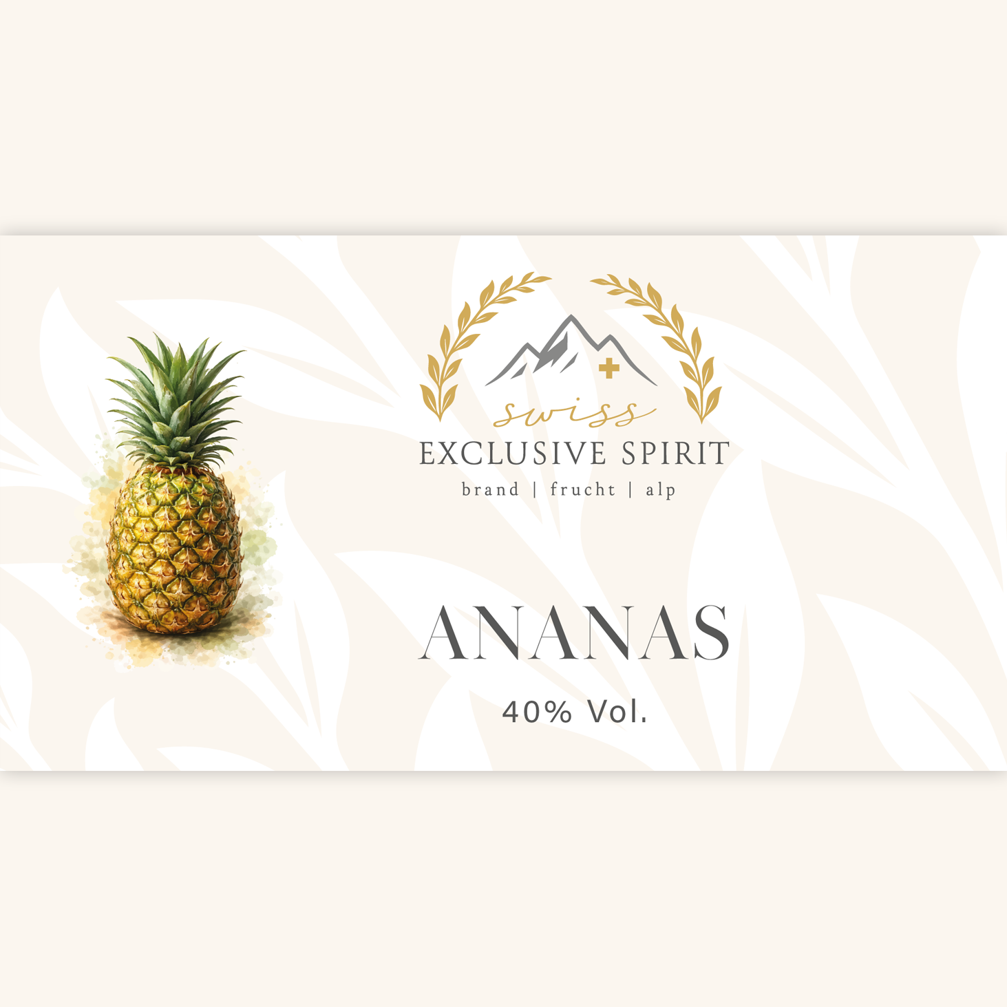 Exclusive Spirit Schnaps Ananas Vol. 40%