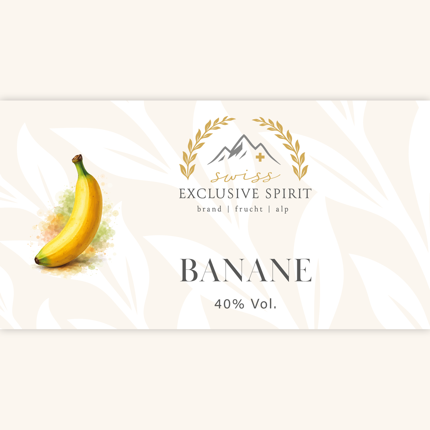 Exclusive Spirit Schnaps Banane Vol. 40%