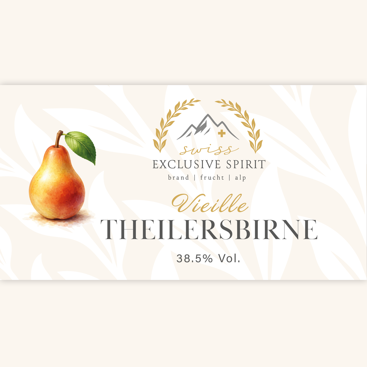 Exclusive Spirit Vielle Theilersbirne Vol. 38,5%