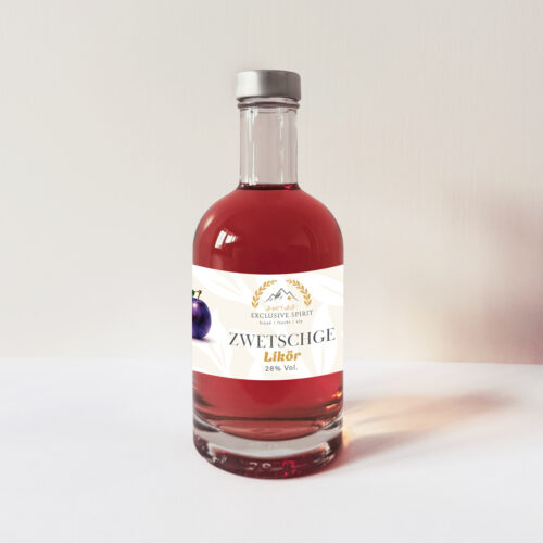 Foto - Exclusive Spirit Zwetschgen Likör Vol. 28%