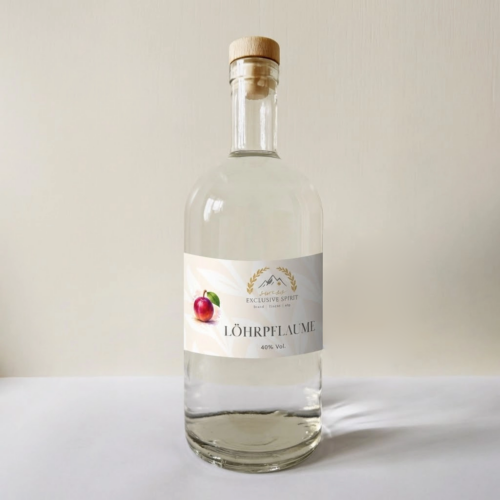Foto - Exclusive Spirit Schnaps Löhrpflaume Vol. 40%